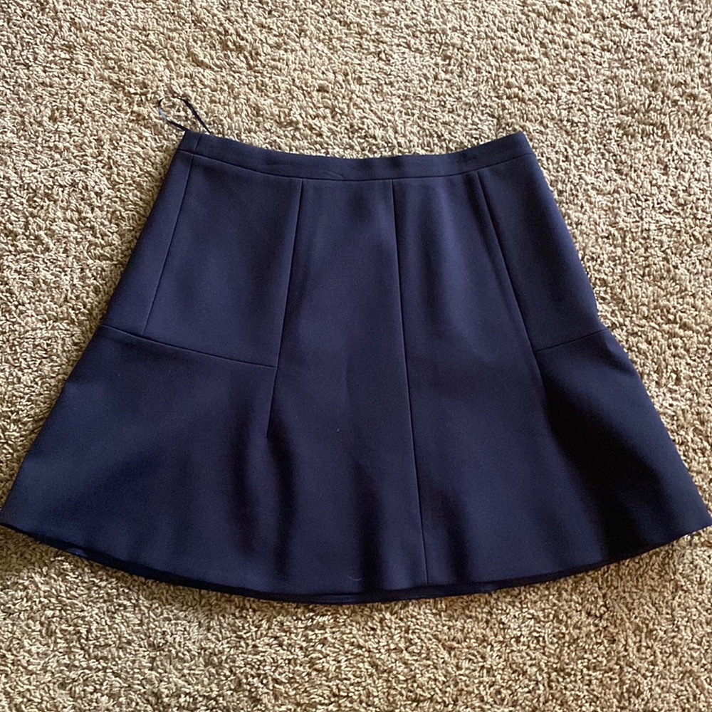 Navy Blue JCrew Skirt